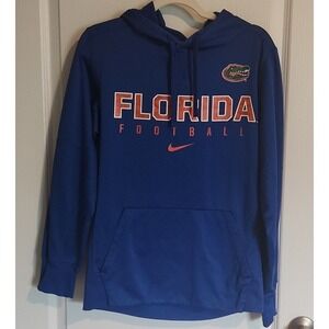 Nike University of Florida Gators Hoodie Pocket Fleece Small Unisex Therma-Fit‎